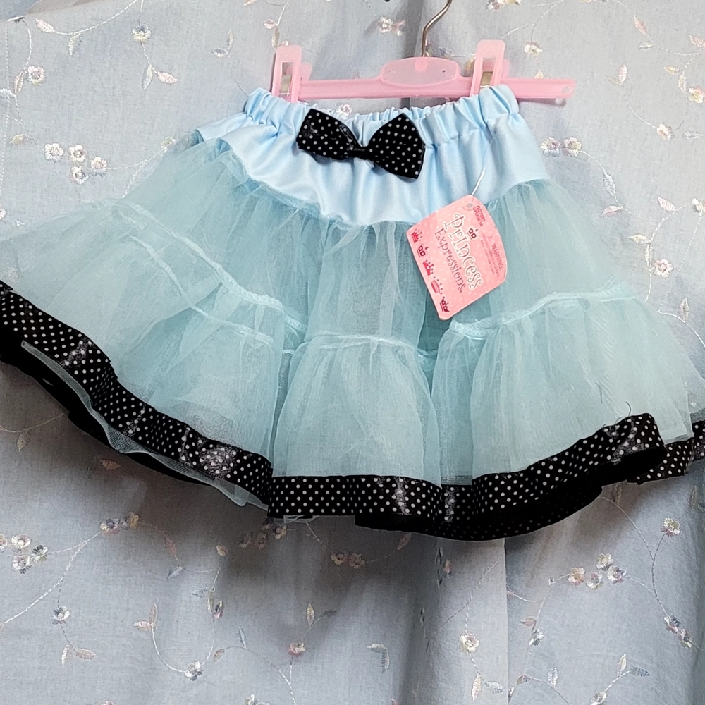 Girls tutu. Blue
